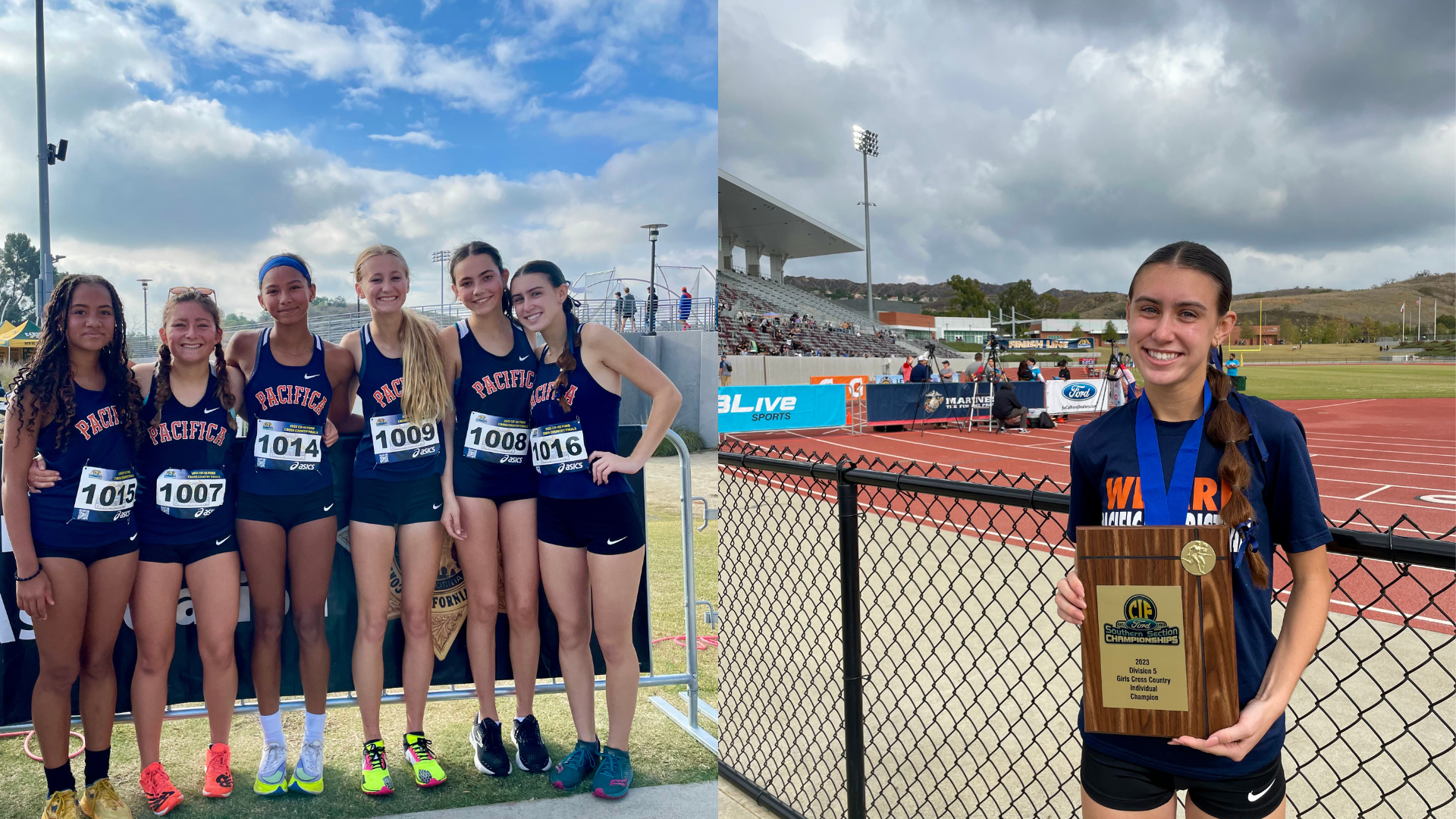 Girls Cross Country Makes History!