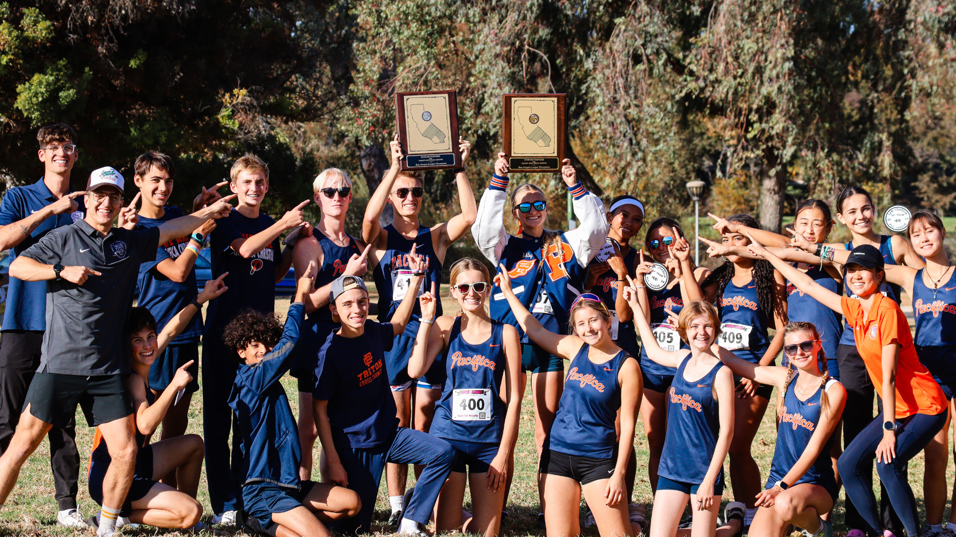 TWO League Titles for Cross Country, A First in Program History!